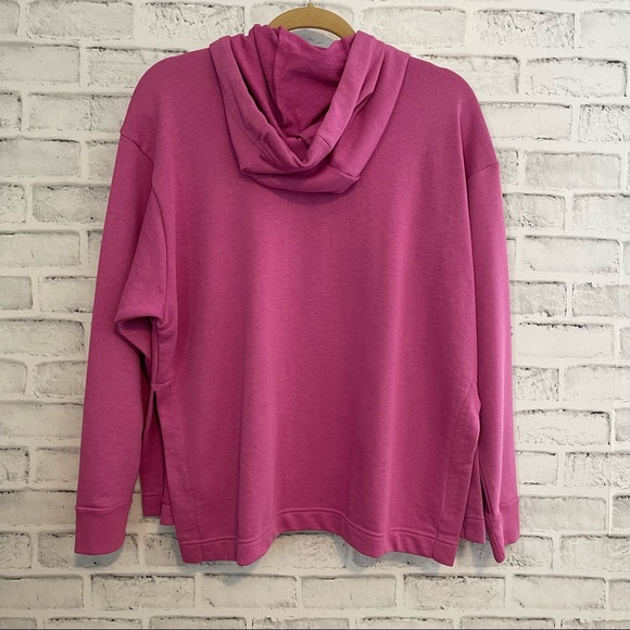 Nike Oversized Yoga Sweatshirt PINK Size SMALL (see measurements) #WB127 - Picture 2 of 7